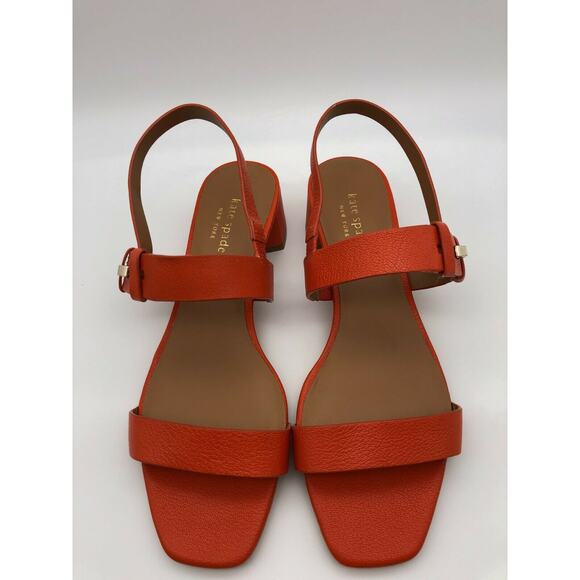 Kate Spade Lagoon Push Stud Women's Sandals Tamarillo Size 7.5B NEW - Picture 7 of 12